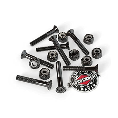 1.5" Phillips Head Skateboard Hardware - Black