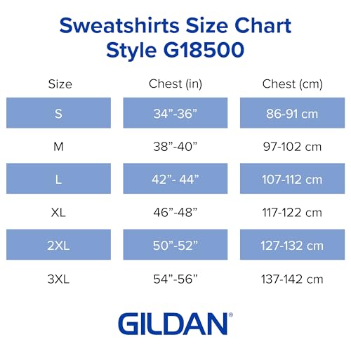 Gildan Adult Fleece Hoodie Sweatshirt G18500 1-Pack Safety Pink XL