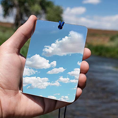Featherweight Signal Mirror - Lightweight Emergency Survival Tool