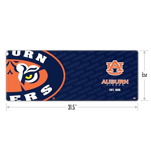 Auburn Tigers Desk Pad - Water & Stain Resistant, 31.5" x 12"