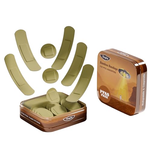 Hypoallergenic Bamboo Bandages Family Pack - Spot & Strip Bandages