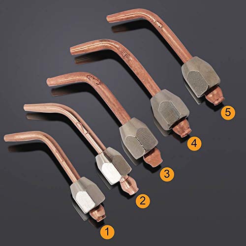 Mini Gas Little Torch Soldering Welding Gun Kit With 5 Tips fit for Hoses Jewelry Repair And Construction, Hobbyists, Crafts