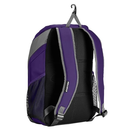 Easton Dugout Backpack Equipment Bag Purple — Baseball/Softball Gear