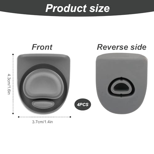 4-Pack Replacement Stoppers for Owala FreeSip Water Bottles