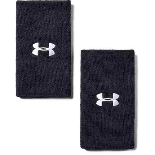 6-Inch Performance Wristbands - Moisture-Wicking 2-Pack