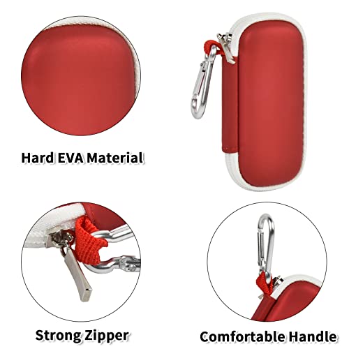 KardiaMobile Heart Monitor Case - Red, Precision Fit for 1-Lead/6L/6L Max