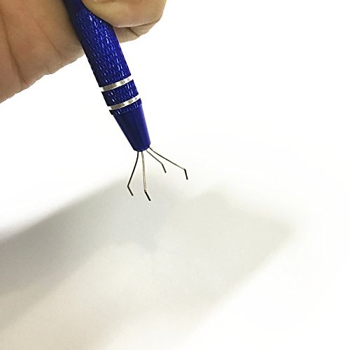 4-Claw Precision Pickup Tool for IC Chips, Screws, and Nail Art