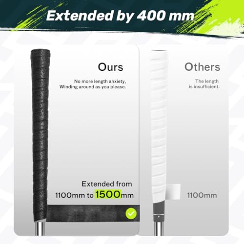 Golf Grip Wrap Tapes 3-Pack - Extra-Long Non-Slip Solution