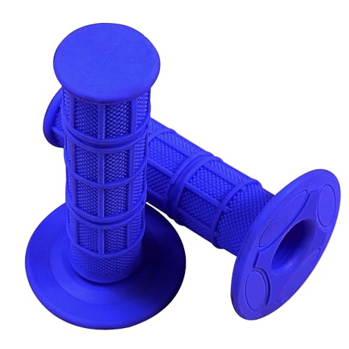 7/8" Handlebar Grips for Dirt Bikes & ATVs - Blue