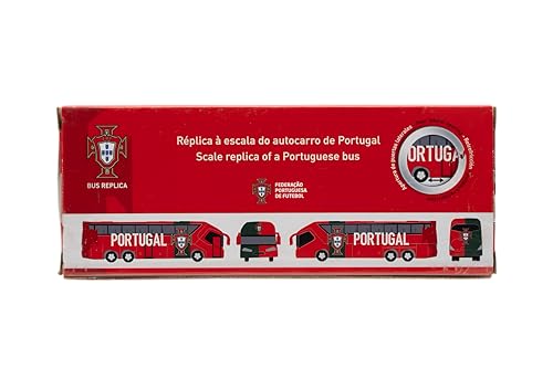 Portugal National Team Miniature Soccer Tour Bus - Officially Licensed