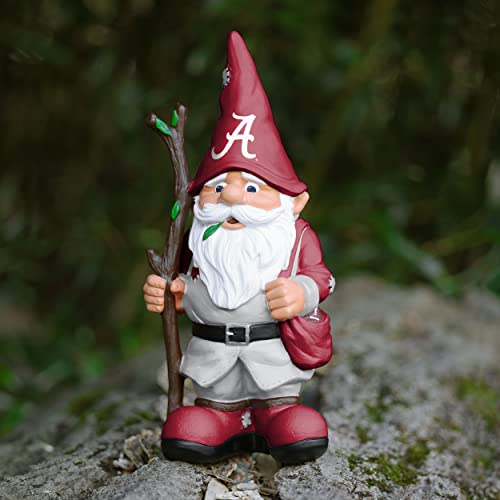 NCAA College Team Logo Holding Stick Garden Statue - Outdoor Gnome