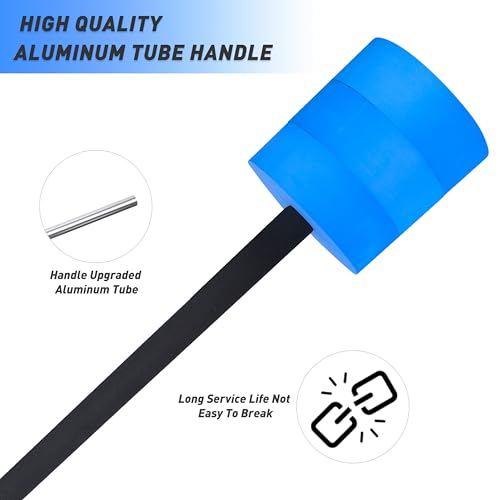 Water Dumbbells for Aquatic Fitness - Blue - Pool Resistance Barbells