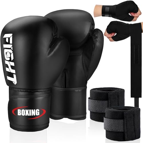 YORWHIN Heavy Punching Bag Boxing Gloves for Men & Women, Muay Thai MMA Training