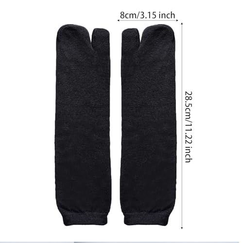 6 Pairs Cotton Tabi Split Toe Flip Flop Socks - Unisex