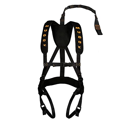 Muddy Magnum Tree Stand Safety Harness with Lineman Rope & Adjustable Straps
