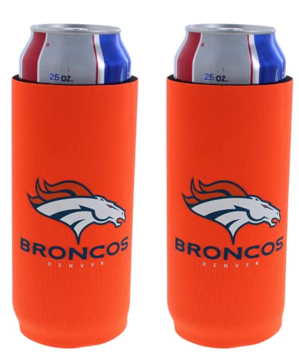 Denver Broncos Tall Boy Can Holder Coozie - Fits 24oz-25oz