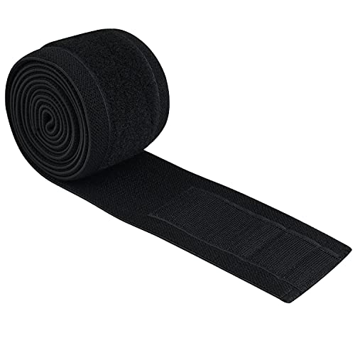 Weightlifting Knee Wraps - 78" USPA Approved - Black