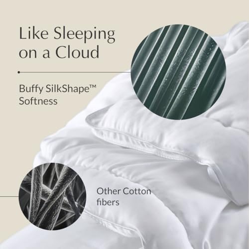 Buffy Cloud Cooling Comforter - King/Cal King, Temperature-Regulating Eucalyptus Lyocell Duvet Insert