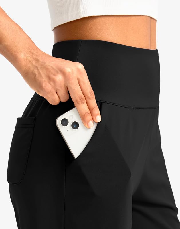 High Waisted Women's Bermuda Long Shorts with Pockets 9"/7"/5"