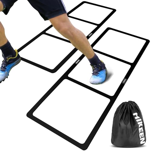 Agility Ladder - Speed Training Ladder for Football & Basketball - Black