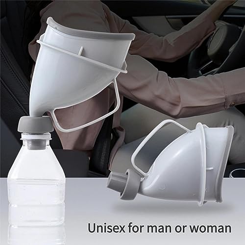 Large Portable Urination Device - Unisex Travel Pee Funnel for Camping