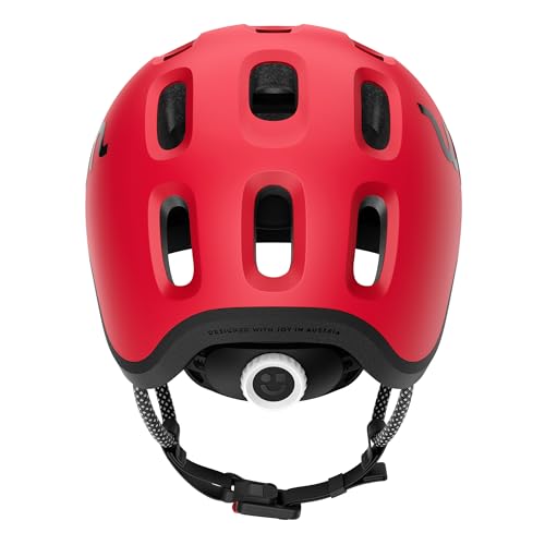 Kids' Adjustable Helmet for Biking & Roller Skating - Red, Small