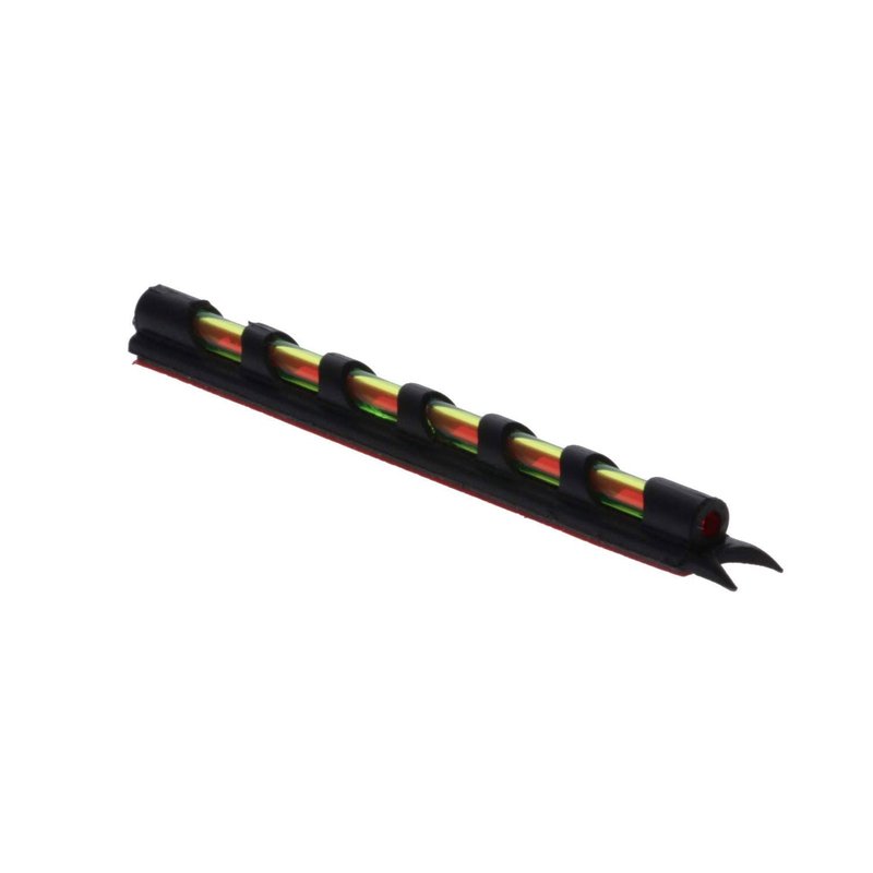 TruGlo Low-Profile Universal Fiber Optic Front Shotgun Wing & Clay Glo-Dot Sights, Green