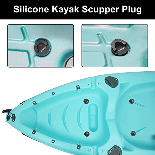 Kayak Scupper Plug Kit - 8pcs Universal Silicone Drain Stoppers