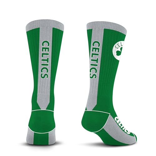 Denver Nuggets MVP Crew Socks - Official NBA Licensed, For Bare Feet, Boston Celtics, Medium