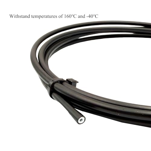 2500mm Bike Hydraulic Brake Hose Kit - Black with Brass Ferrules