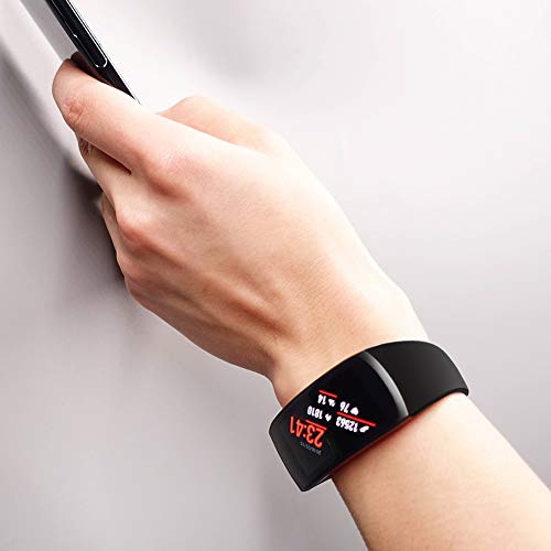 Soft Silicone Replacement Band for Samsung Gear Fit 2 - Wine Red, Small (5.5''-7.1'')
