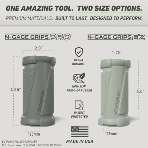 N-Gage EZ Barbell Grips – Ergonomic Strength Training Attachments