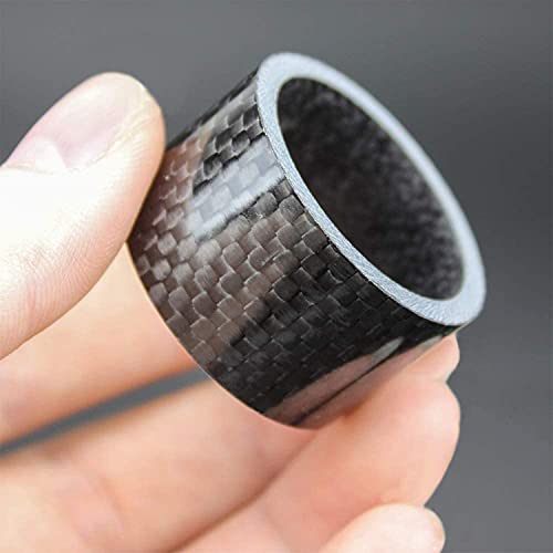 Carbon Fiber Headset Spacer Set - 5 Pcs, 3/5/10/15/20mm