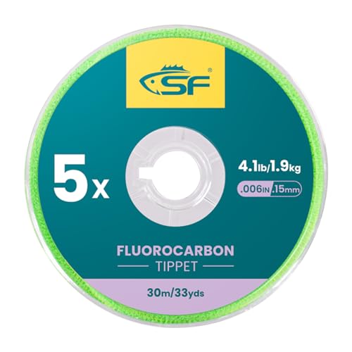 Fluorocarbon Fly Fishing Tippet Line 5X - 30M
