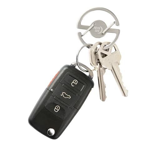 Medallion Key Carabiner - Secure Stainless Steel Key Ring