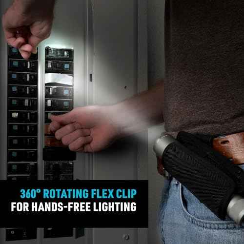 Nite Ize Lite Holster Stretch Flashlight Holster - Belt Clip Flashlight Holder - Soft Hip Clip for Convenient Tactical Flashlight Use - 2 Count (2 Pack)