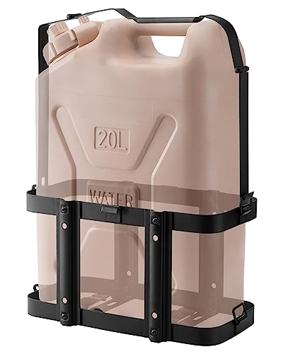 5 Gallon Water Container Holder Mount - Lockable Fuel Can Mount Holder