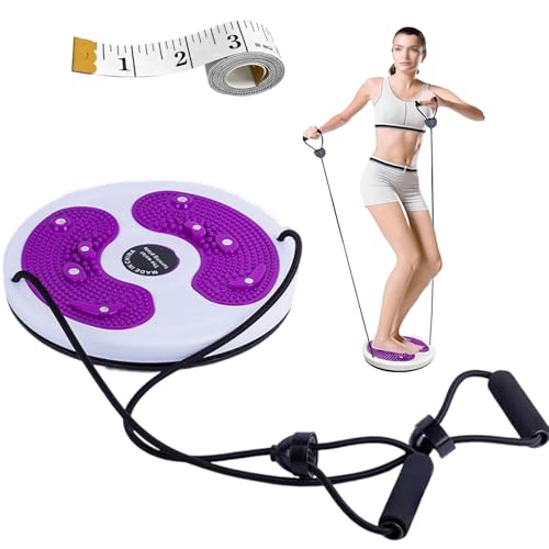 Ab Twist Waist Disc Board with Exercise Ropes & Tape Measure