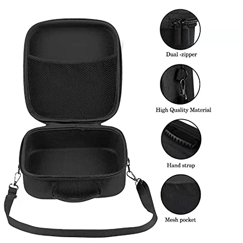 [Face respirator case] Hard Protective Travel Case for 3M Full Facepiece Reusable 6700 6800 6900 [Black]
