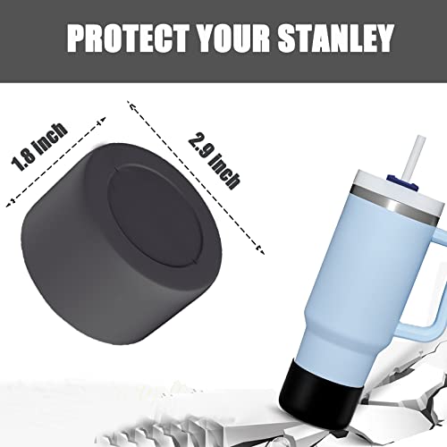 Silicone Water Bottle Boot for Stanley Quencher 30oz & 40oz - Blue