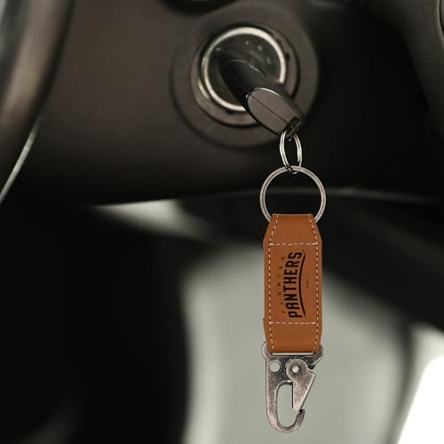NHL Hockey Laser Engraved Carabiner Keychain - Florida Panthers