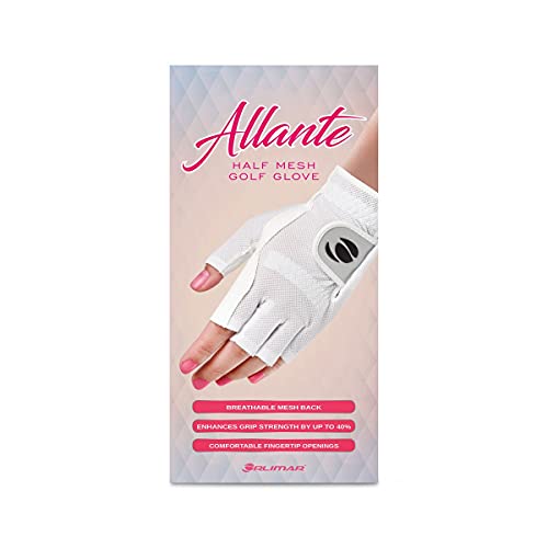 Orlimar Allante Women's Half-Finger Golf Glove - Right Hand, Large