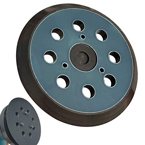 Replacement Sander Pad for Makita 743081-8, 743051-7 - Fit BO5041/K, BO5010/K, BO5030/K, BO5031/K, XOB01Z Random Orbital Sanders - Standard 5" Hook and Loop Sander Pad