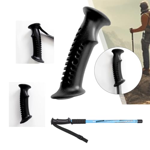 Trekking Pole Handle Grip Replacement Rubber Sleeves - 2 Pack