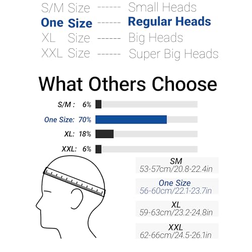 Chaseshine Performance Snapback Hat for Men & Women, 6-Panel Baseball Cap, One Size, Black