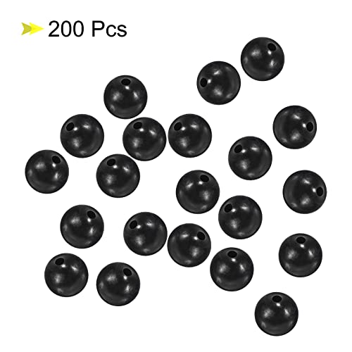 7mm Fishing Beads - Plastic Round Bait Eggs for Tackle