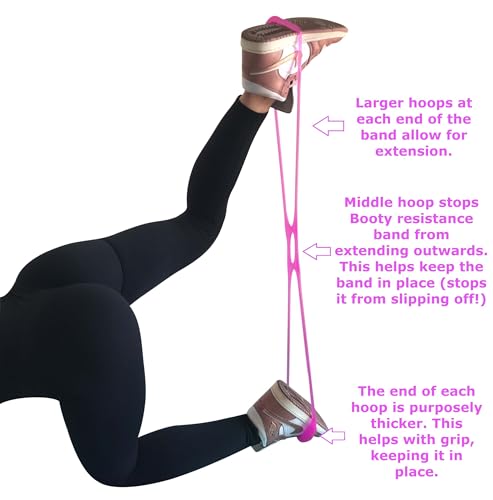 Resistance Band for Glute Workouts - Easy to Use Hip Circle Exercise Bands