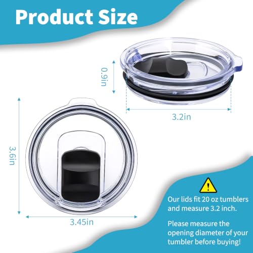 RXZHZYM 22OZ Compatible Swig Coffee Mug Tumbler Lid Pack of 2 Leak-Proof