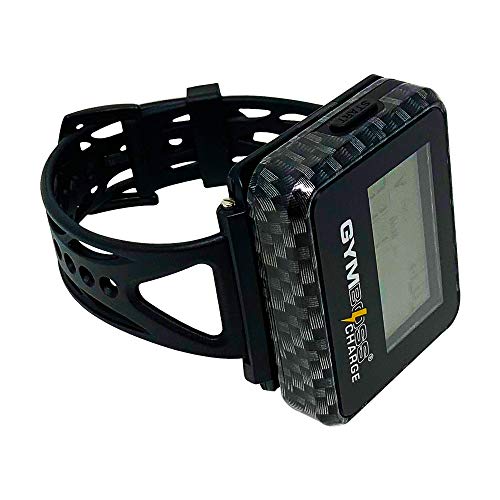 Interval Timer and Stopwatch Bundle with Watch Strap - Carbon Black