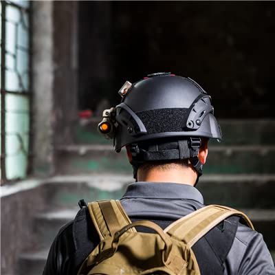 OneTigris Airsoft Helmet MICH 2000 with Adjustable Padding & Mounts